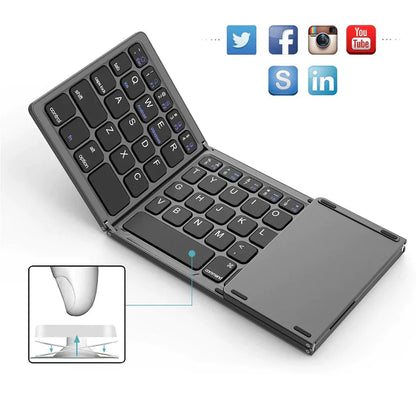 Wireless Bluetooth Mini Keyboard