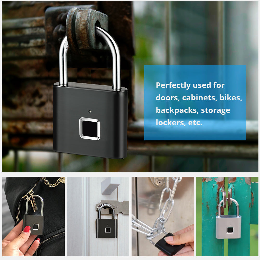 Smart Fingerprint Padlock.